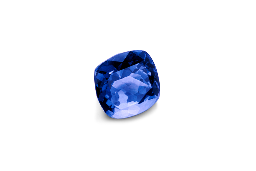 Loose Cushion Tanzanite