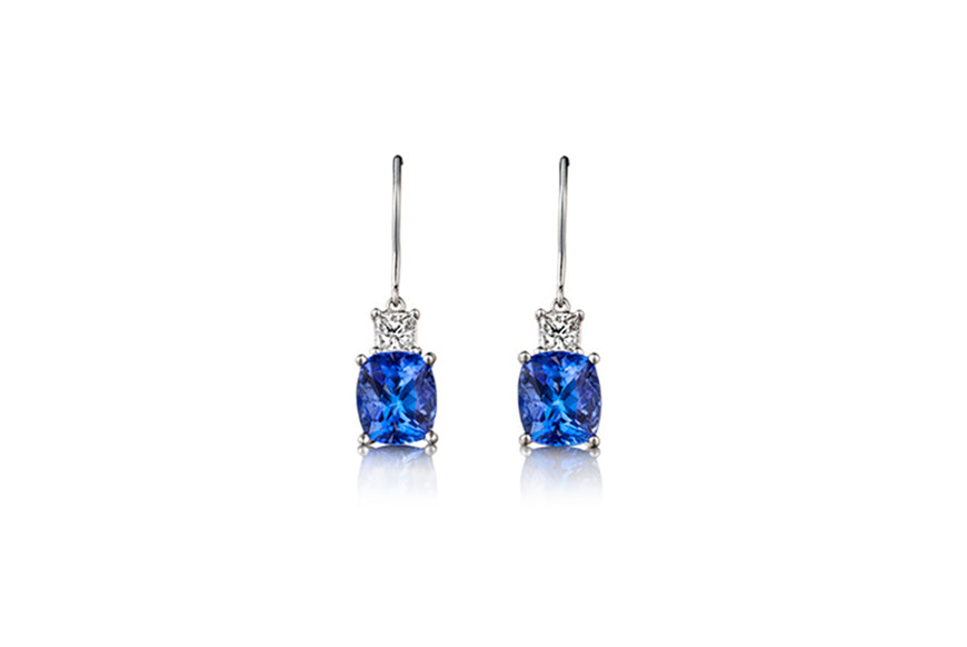 Cushion Drop Earrings