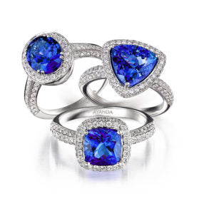 Ayanda Tanzanite rings 